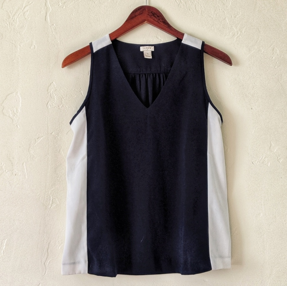 J. Crew Colorblock Tank